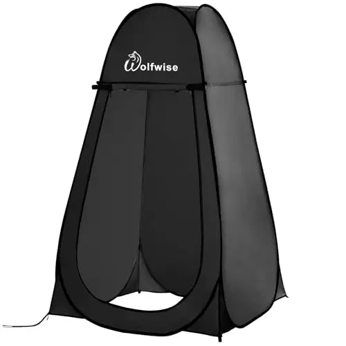 wolfwise tienda ducha pop up camping