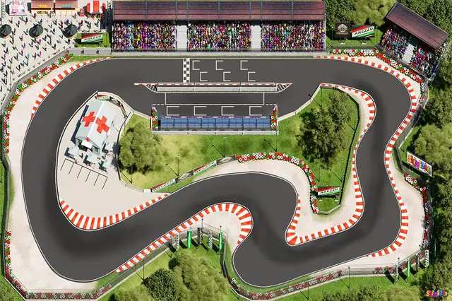 skippidoo racetrack alfombra infantil