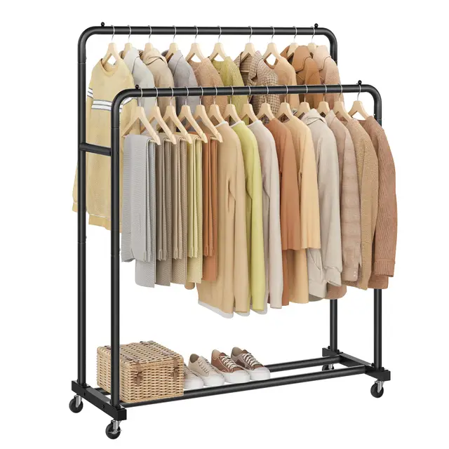 songmics hsr017bh01 burro ropa móvil