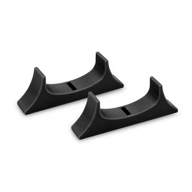 Soporte Vertical y Horizontal para Consola Wii U - Impresión 3D, Refrigeración (Negro)