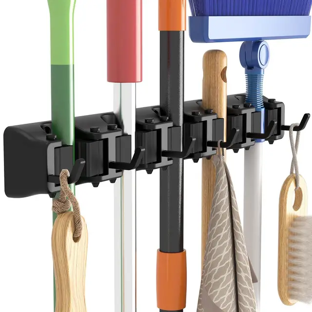 lifewit soporte pared escobas fregonas