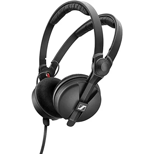 Sennheiser, Special Edition Auriculares Cerrados para DJ y Monitorización con Cápsula Giratoria para Escuchar con un Solo Oído Incluye Funda de Transporte y Almohadillas de Terciopelo, HD25 SE