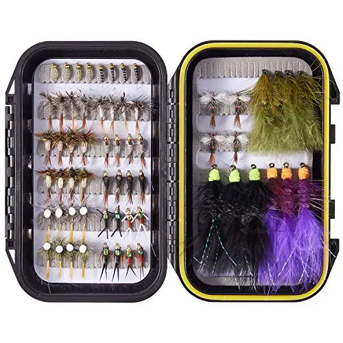 bassdash kit 62 moscas de pesca