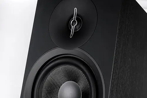 Elac Debut F6.3 - Altavoz Columna: Ideal para transmitir música a través de su Sistema estéreo, también en el Marco de un Sistema Envolvente 5.1, Sonido Legendario, diseño Elegante - Altavoz pasivo