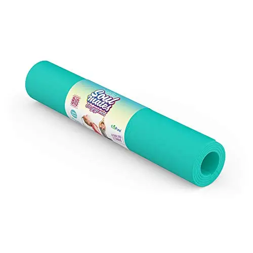 Soul Mates Esterilla ligera de yoga y pilates para niños, antideslizante, material TPE ecológico, plegable, ideal para niños