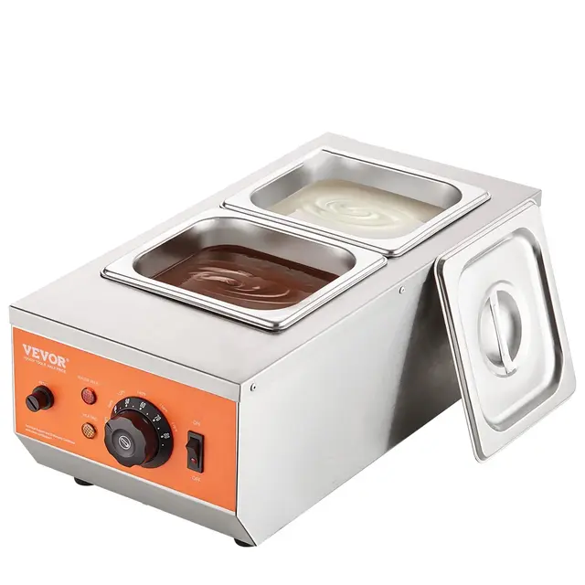 vevor 2 en 1 temperador chocolate