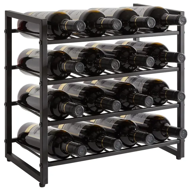 ibuyke botellero metal apilable 16