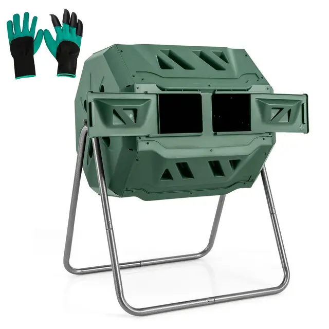 costway sf6371es compostador giratorio