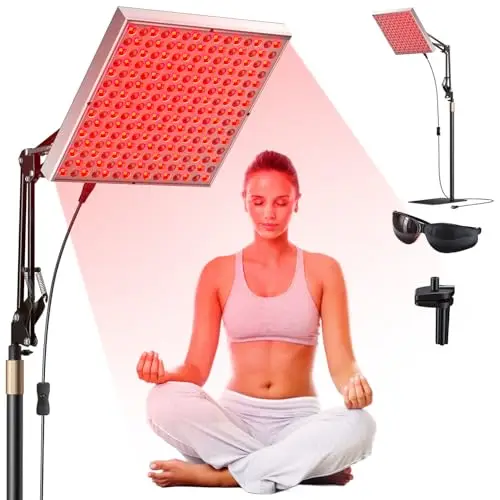 SUPERSRED Panel de Terapia de Luz Roja e Infrarroja 225 LED