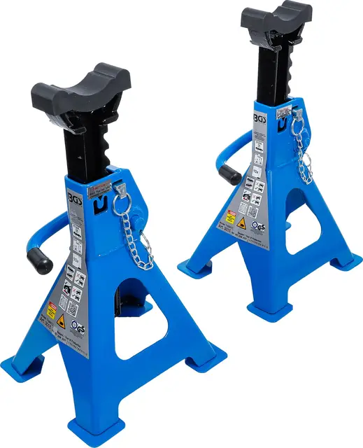 BGS 3015 | Caballetes de tubo | capacidad de carga 3000 kg / par | carrera 276 - 420 mm | 1 par