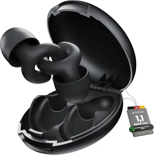 Tapones Oídos Ruido Dormir-Contorno Ergonómico En C Para Un Ajuste Personalizado Y Reducción De Ruido De 28 dB. Descubre Comodidad Discreta Y Sin Presión Para Viajes Y Concentració