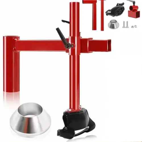 Desmontadora De Neumáticos Manual Ajustable,Kit Adaptador de Cabeza de Cambiador de Neumáticos Manual,Kit de Adaptador de Cabeza de Pato Manual del Cambiador de Neumáticos,para Neumáticos 16 A 21