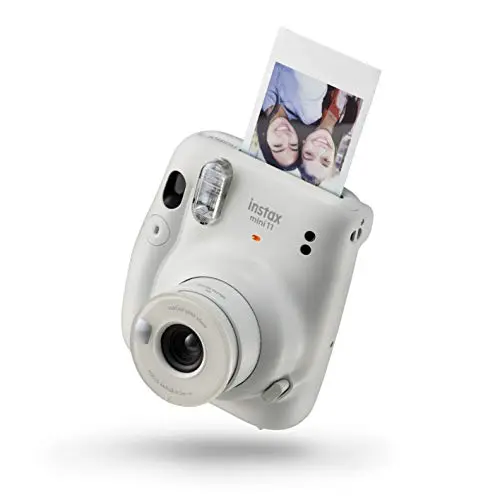 instax 16655039 Cámara instantánea, Ice White, Sin Películas