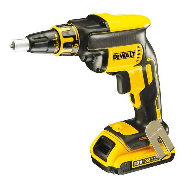 DeWalt DCF620D2-QW - Atornillador panel y eso sin escobillas XR de 18 V con batería Li-Ion 2, 0 Ah y maletín TSTAK