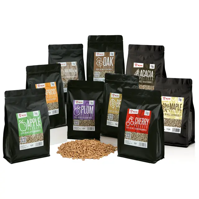 bbq-toro set 9 variedades pellets