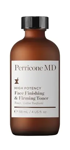 Perricone MD High Potency Face Finishing & Firming Toner 118ml - Rose-Scented Lightweight Toner – Exfoliates Dead Skin, Tightens & Reduces Enlarged Pores – Smooths & Refines Uneven Texture