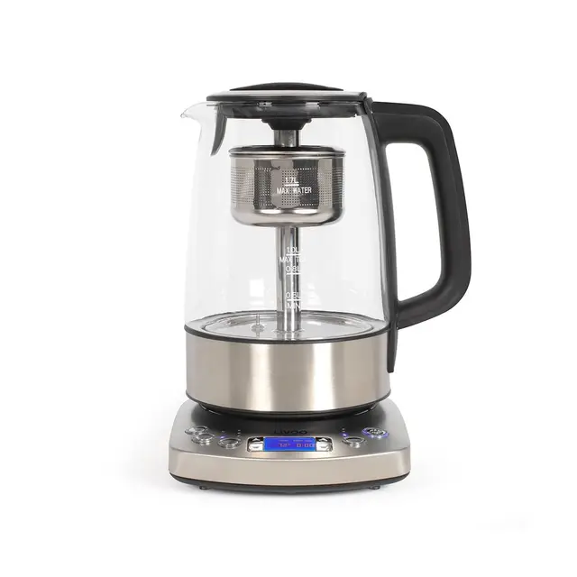 DOD209 - Hervidor inalámbrico (1,7 L, 2000 W), color gris