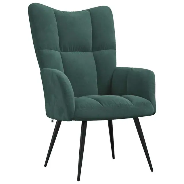 ciorsto sillón orejero verde con