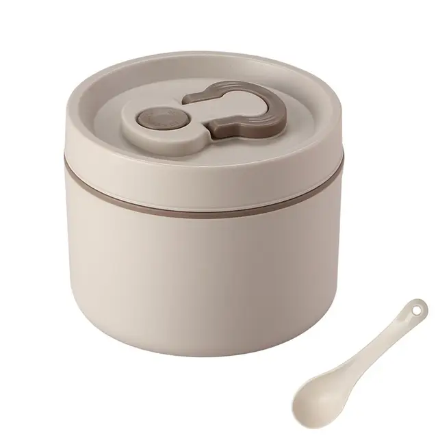 Fiambrera Termica Comida Caliente de 650ml, Lonchera Térmica de Acero Inoxidable para Comida, Caja de Almuerzo con Tapa, Fiambrera Almuerzo para Trabajo, Escuela, Picnic