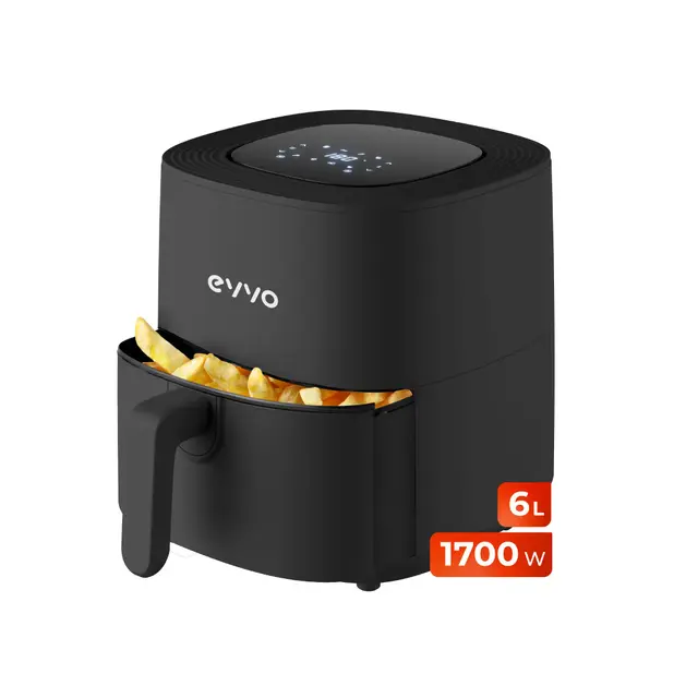 evvo tasty fryer 6l freidora de aire