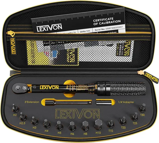 lexivon lx-191 llave dinamométrica 1/4"