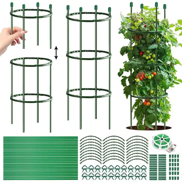 tuibeidamam 141 piezas tutores plantas