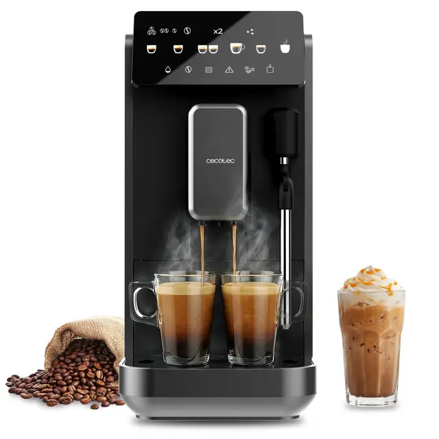 Cecotec Cremmaet Lungo Steam Cafetera Superautomática