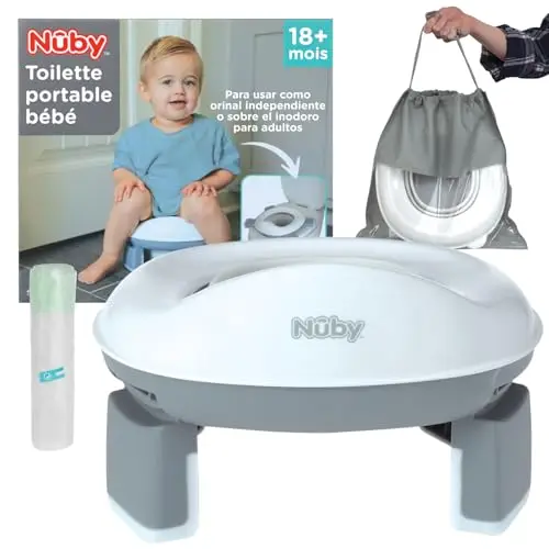 nuby 76512 inodoro portátil 2 en 1
