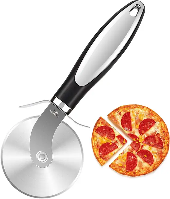 piqiuqiu cortador de pizza rueda acero