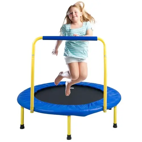 vevor trampolín 92cm plegable niños