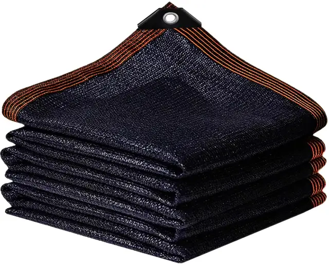 Red de Sombra Exterior, Malla Sombra Exterior 80%-90% UV Red de Sombra con Ojales, Sombreador Pergola Tela de Sombra para Pergola Jardín Patio Balcón Invernadero Granero (Negro-2x3m)