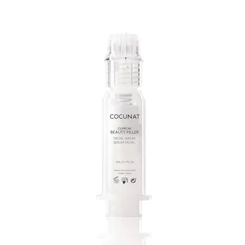 COCUNAT - CLINICAL BEAUTY FILLER - Tratamiento Antiarrugas - 1 aplicación - Tecnología Avanzada - Estimula Colágeno - Combate Flacidez - Fácil, Indoloro y Seguro - Con Ácido Hialurónico y Péptidos