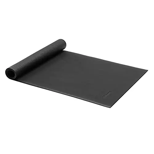 Amazon Basics – Esterilla protectora de alta densidad para uso con máquinas de gimnasio y cintas