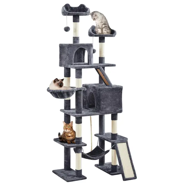 yaheetech árbol gatos gigante 209cm