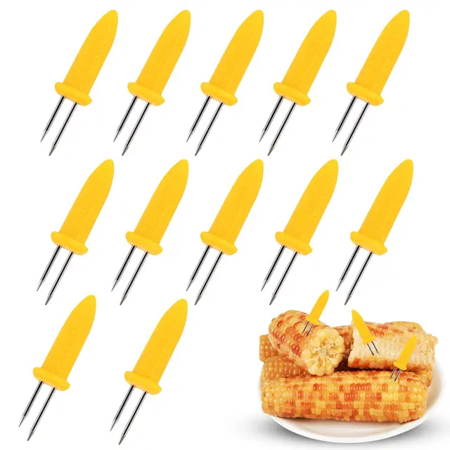 offcup pinchos maíz acero inoxidable