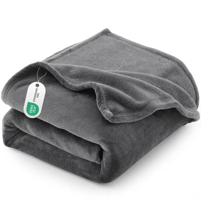 cozylux manta sofá 150x200 gris