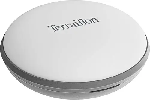 Terraillon conectado Sleep Sensor, análisis y seguimiento de sueño, memoria integrada, para smartphone/tablet, Bluetooth Smart, lunares