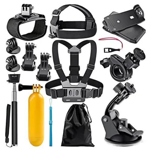 helweet kit accesorios cámara acción