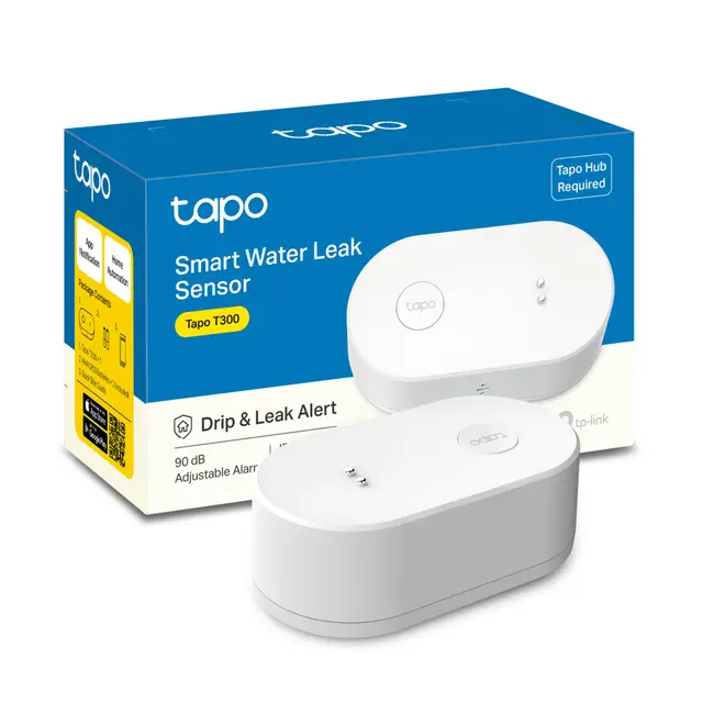 tapo t300 sensor fugas agua ip66 90db