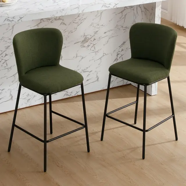 ya-home taburetes bar lino verde