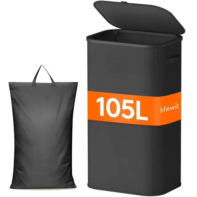 lifewit 105l cesto ropa plegable