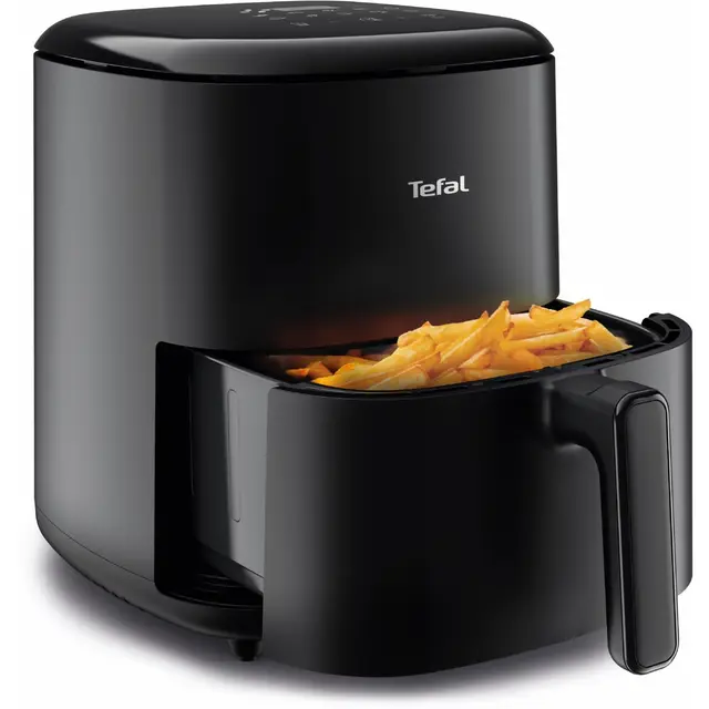 Tefal EY2458 Easy Fry Max Freidora de aire caliente | 5 L de capacidad | 10 programas de cocción automática | pantalla táctil digital | ahorro de tiempo/ahorro de energía | revestimiento antiadherente