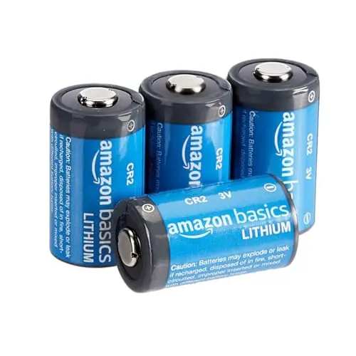 amazon basics cr2 litio 800mah pack 4