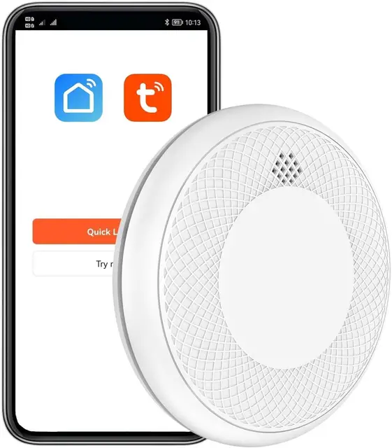 safeliveo cs12w detector humo wifi