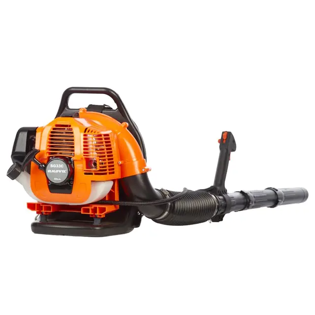 ANOVA - Soplador Gasolina | 1,25 HP - 0,9 KW | 32,6 CC | 8 KG | Volumen Aire 12 M³/MIN | Velocidad Aire 70 M/S | para Limpieza de Hojas, Recortes y Restos en Jardines y Aceras | Arranque Manual