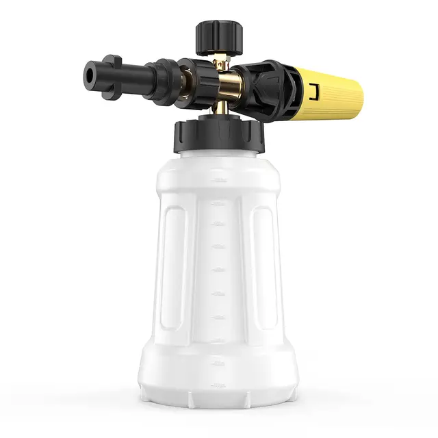 OHAYORI Lanza de espuma para Karcher K2-K7, cañón de alta presión ajustable, accesorio de lavado de coche con boquilla mejorada
