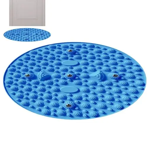 Alfombrilla de masaje de pies | Esterilla de acupresión para masaje de pies | Tabla de masaje de pies | Almohadilla de silicona para puntos de presión - Alfombrilla de acupuntura portátil para
