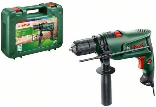 Bosch Taladro percutor eléctrico EasyImpact 600 (600 W, en maletín de transporte)