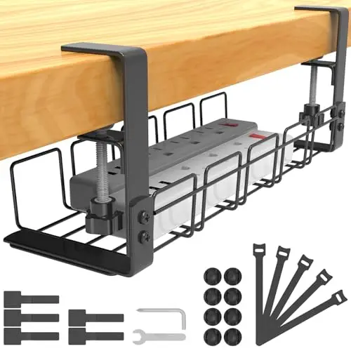 surfou lxq230 bandeja cables bajo mesa