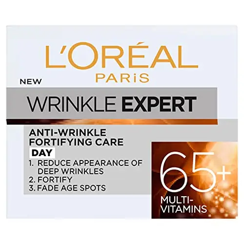L'Oreal Wrinkle Expert Fortifying Skin Care para 65 años, 50 ml